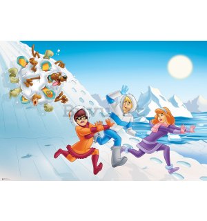 Fotomurale: Scooby-Doo (palla di neve) - 368x254 cm