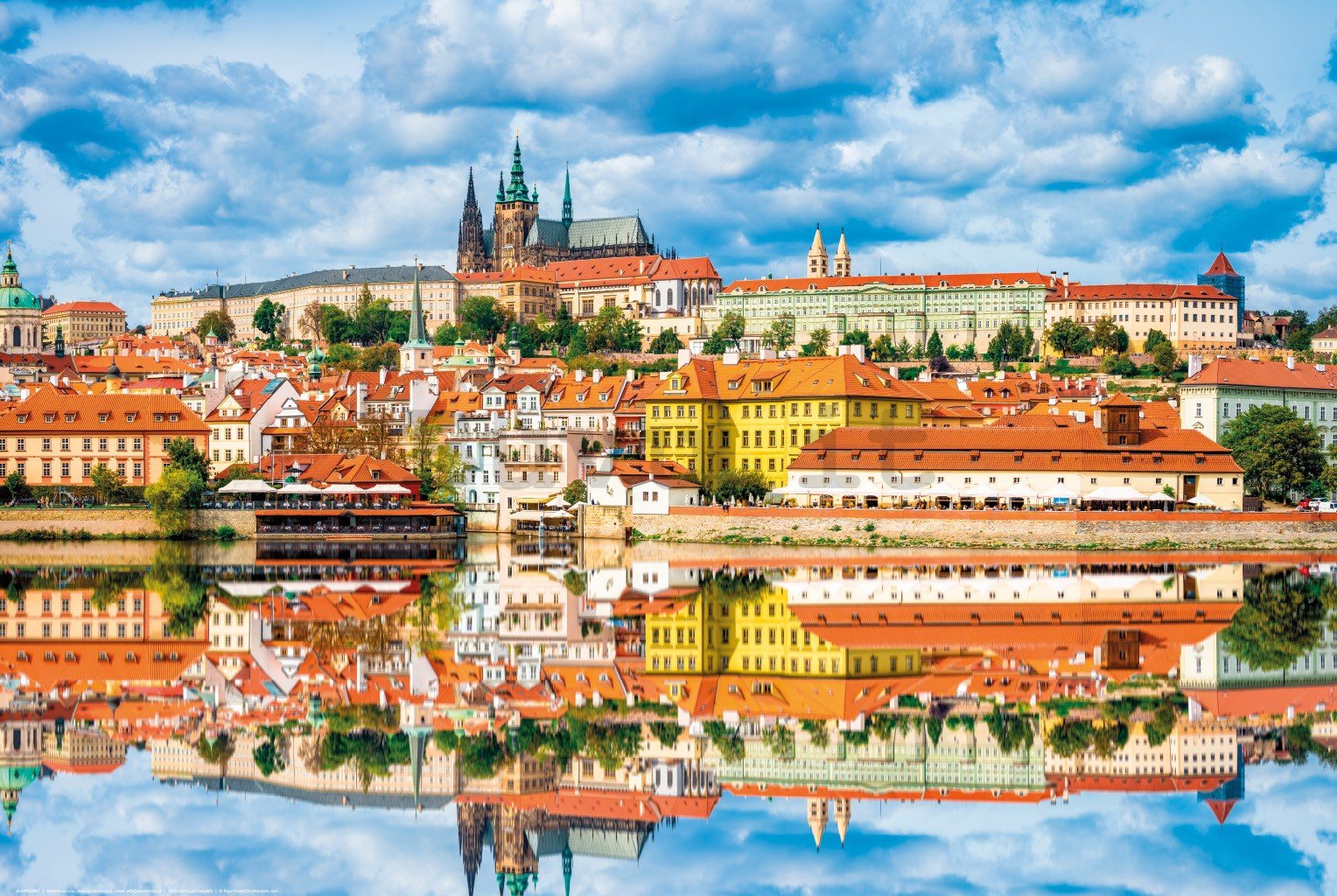 Poster: Vista sul Castello di Praga