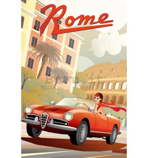 Poster: Roma (Art Déco)