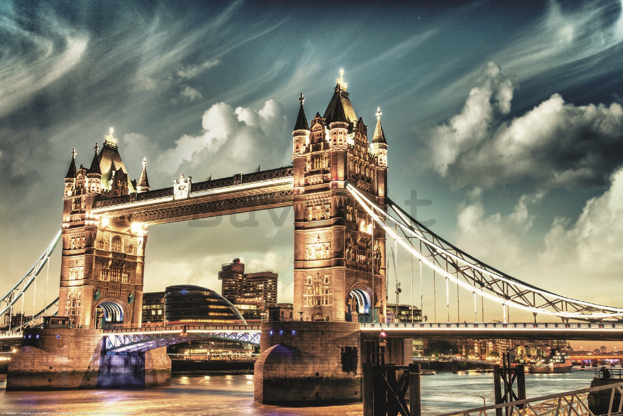 Poster: Il Tower Bridge, Londra