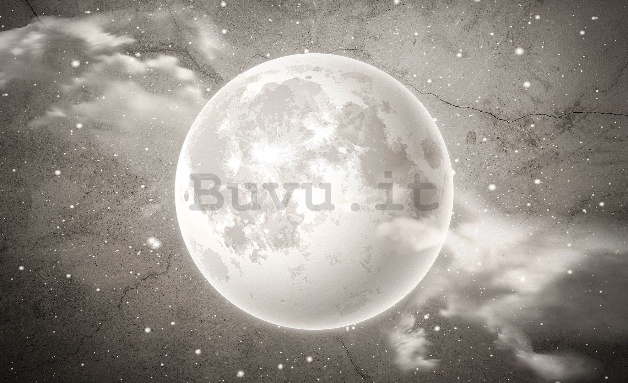 Fotomurale in TNT: Luna piena - 416x254 cm