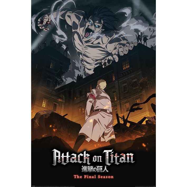 Poster - Attack on Titan S4 (Eren Onslaught)