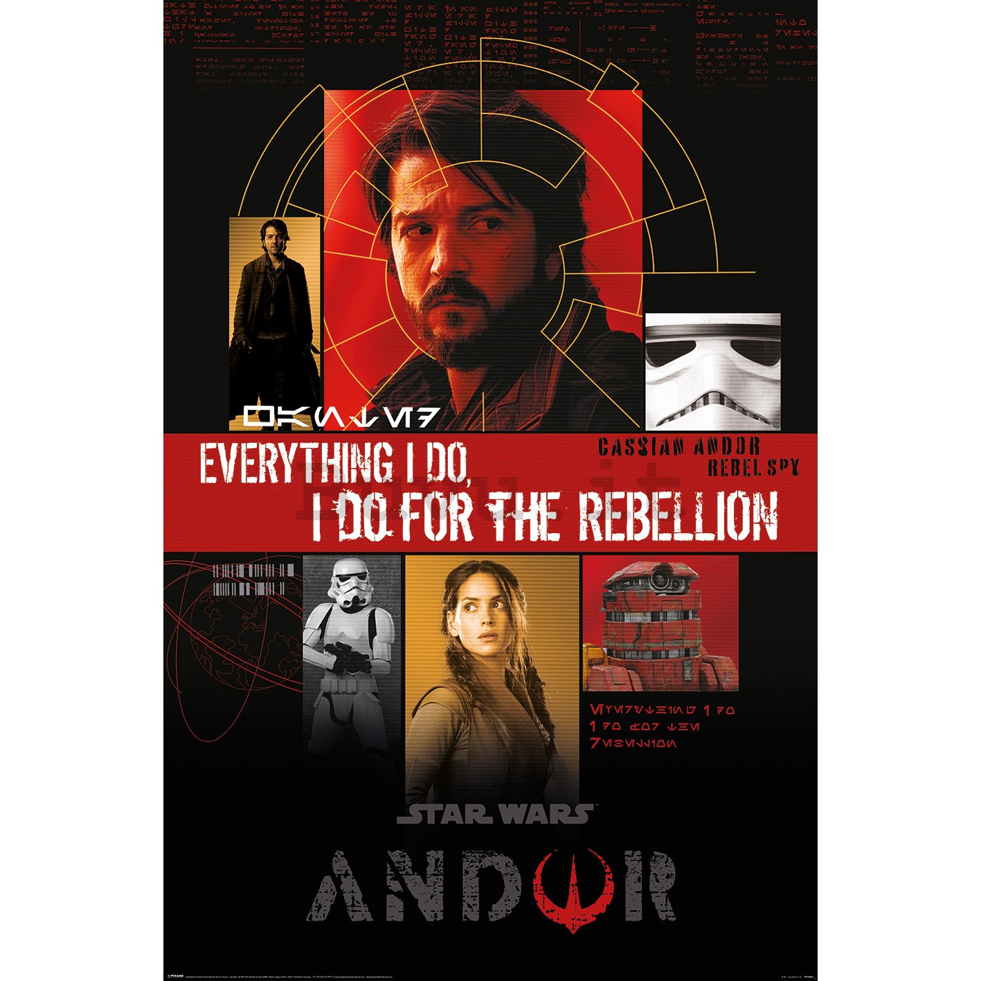 Poster - Star Wars Andor (For The Rebellion)