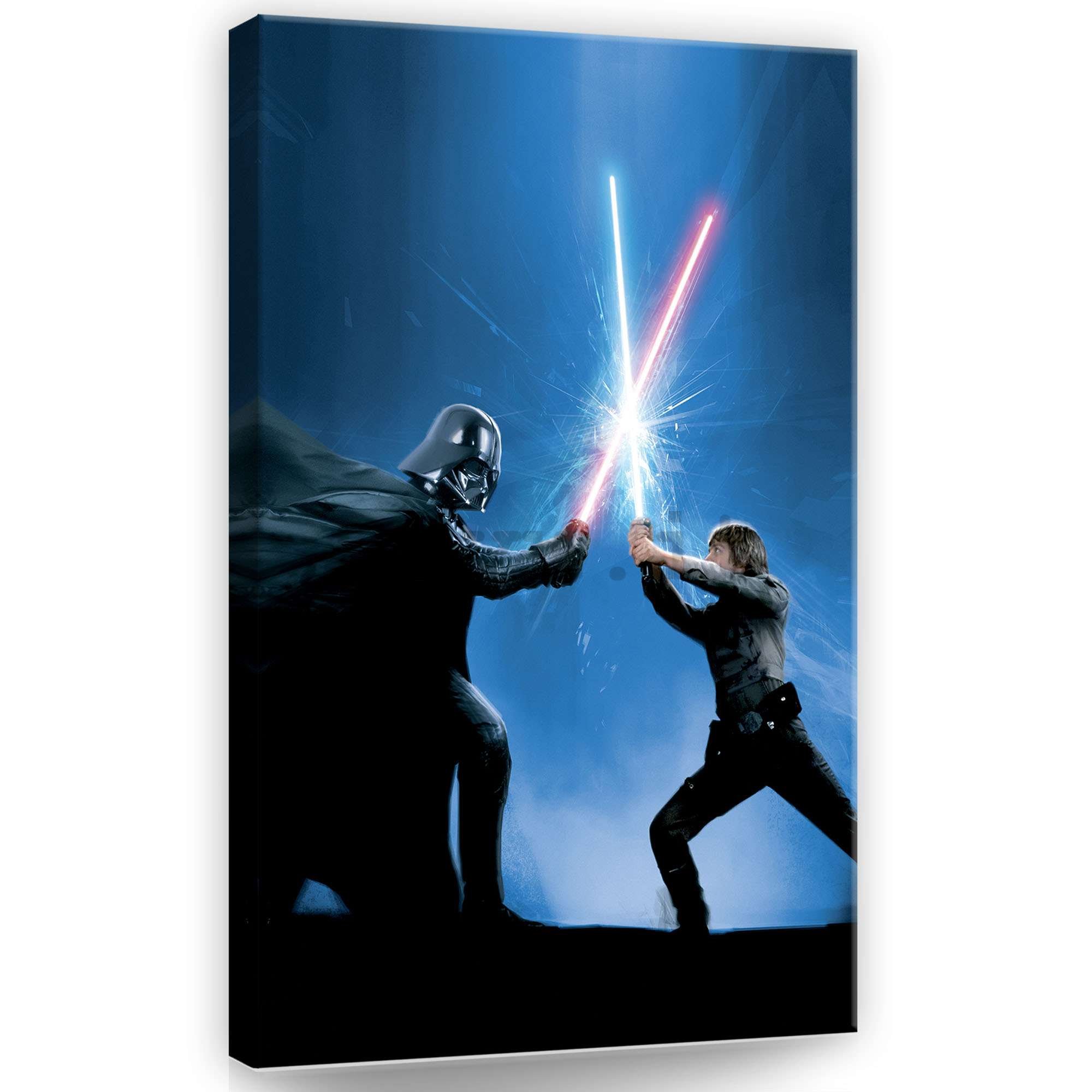 Quadro su tela: Star Wars Duel - 40x60 cm