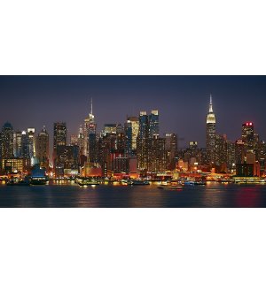 Fotomurale in TNT: Mezzanotte a New York - 368x184 cm