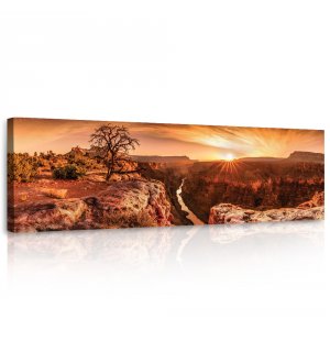 Quadro su tela: Grand Canyon - 145x45 cm