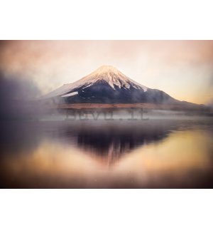 Fotomurale in TNT: Lago e Monte Fuji - 368x254 cm
