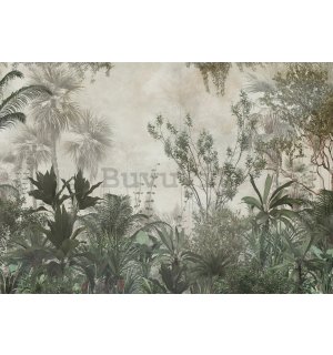 Fotomurale in TNT: Verde giungla della foresta - 416x254 cm