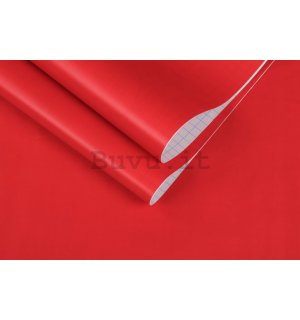 Carta da parati autoadesiva per mobili rosso 45cm x 8m
