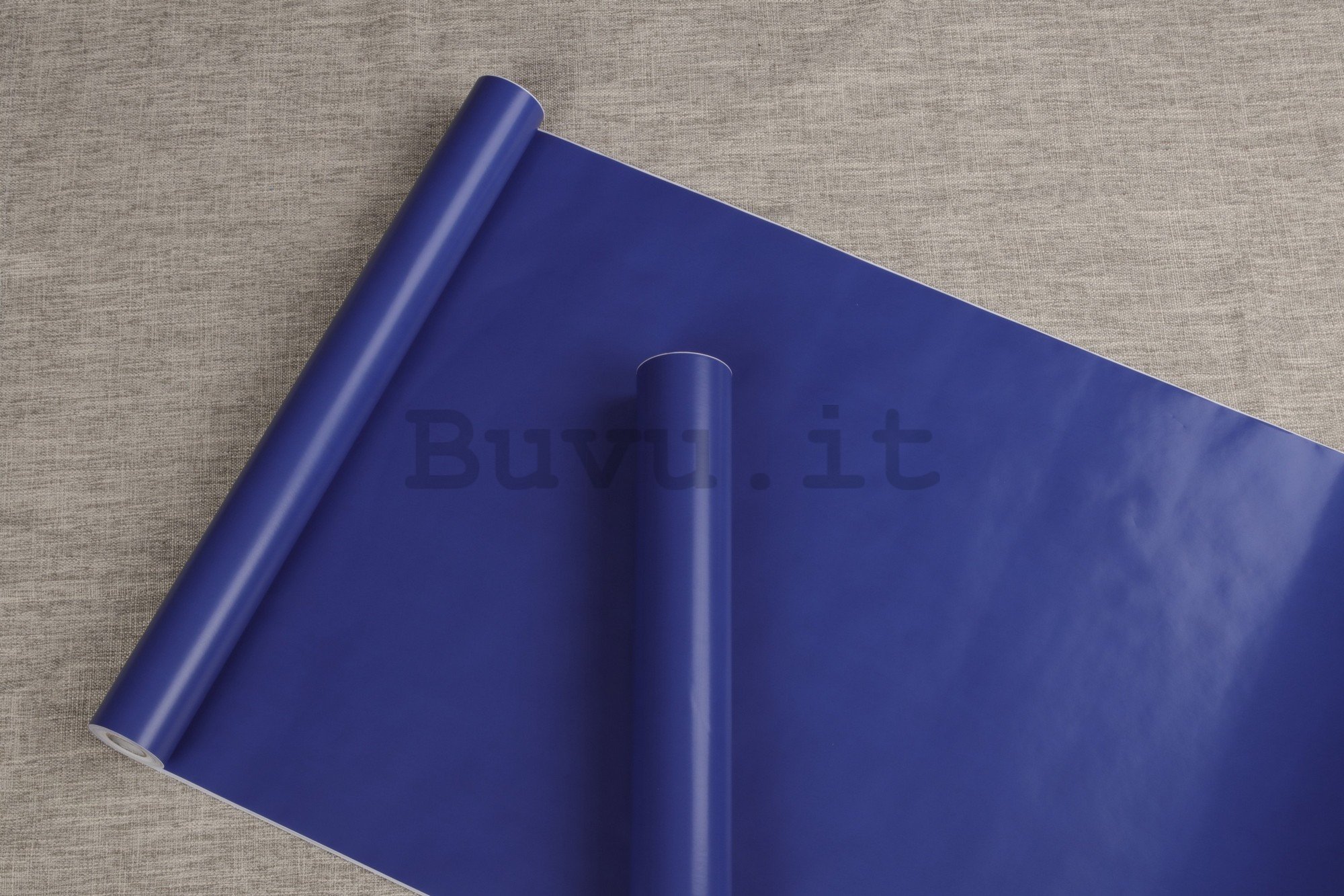 Carta da parati autoadesiva per mobili blu reale 45cm x 3m