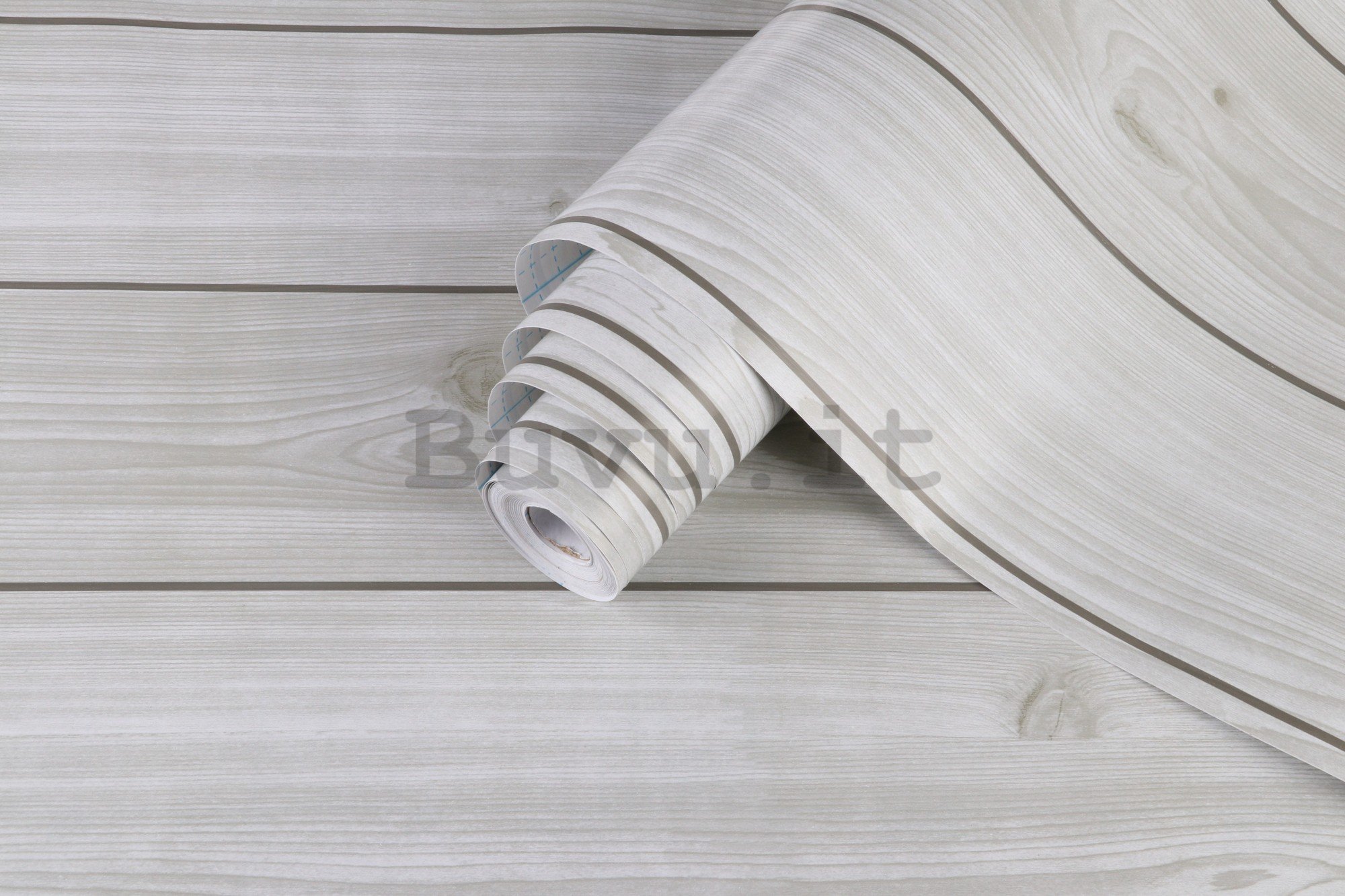 Carta da parati autoadesiva per mobili tavole di legno bianche 45cm x 8m -  IN MAGAZZINO