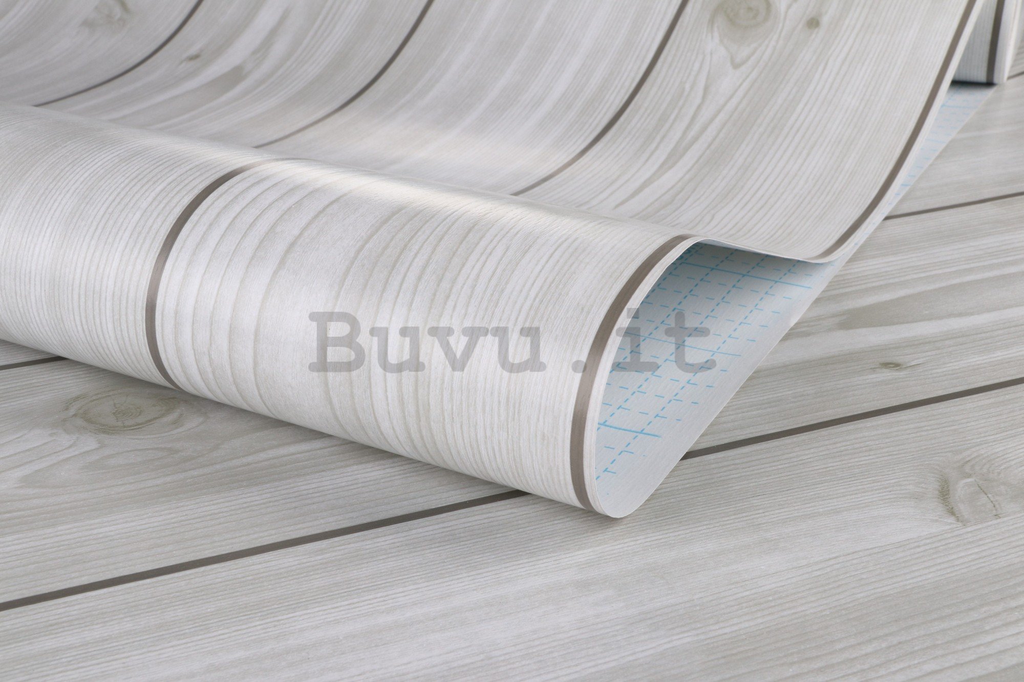 Pellicola autoadesiva per mobili tavole di legno bianche 45cm x 3m
