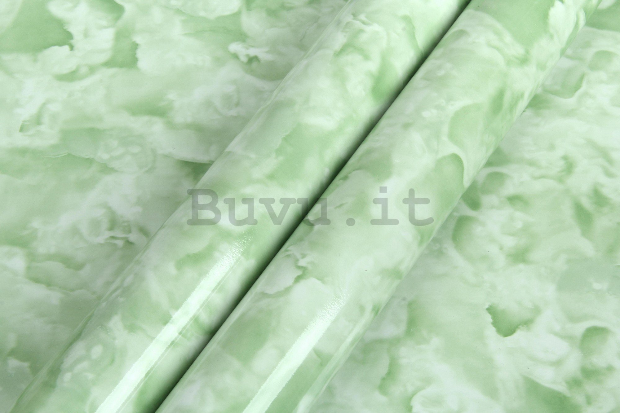 Carta da parati autoadesiva per mobili marmo verde chiaro 45cm x 3m