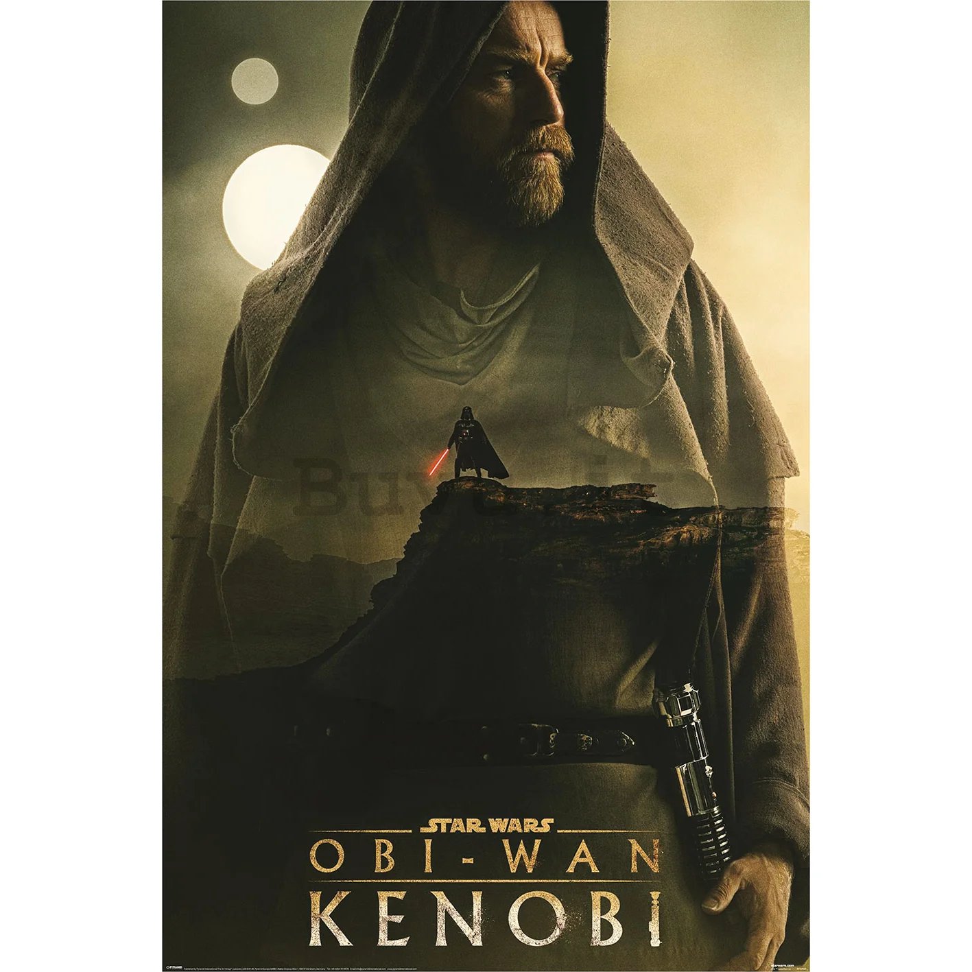 Poster - Star Wars: Obi-Wan Kenobi (Light Vs Dark)