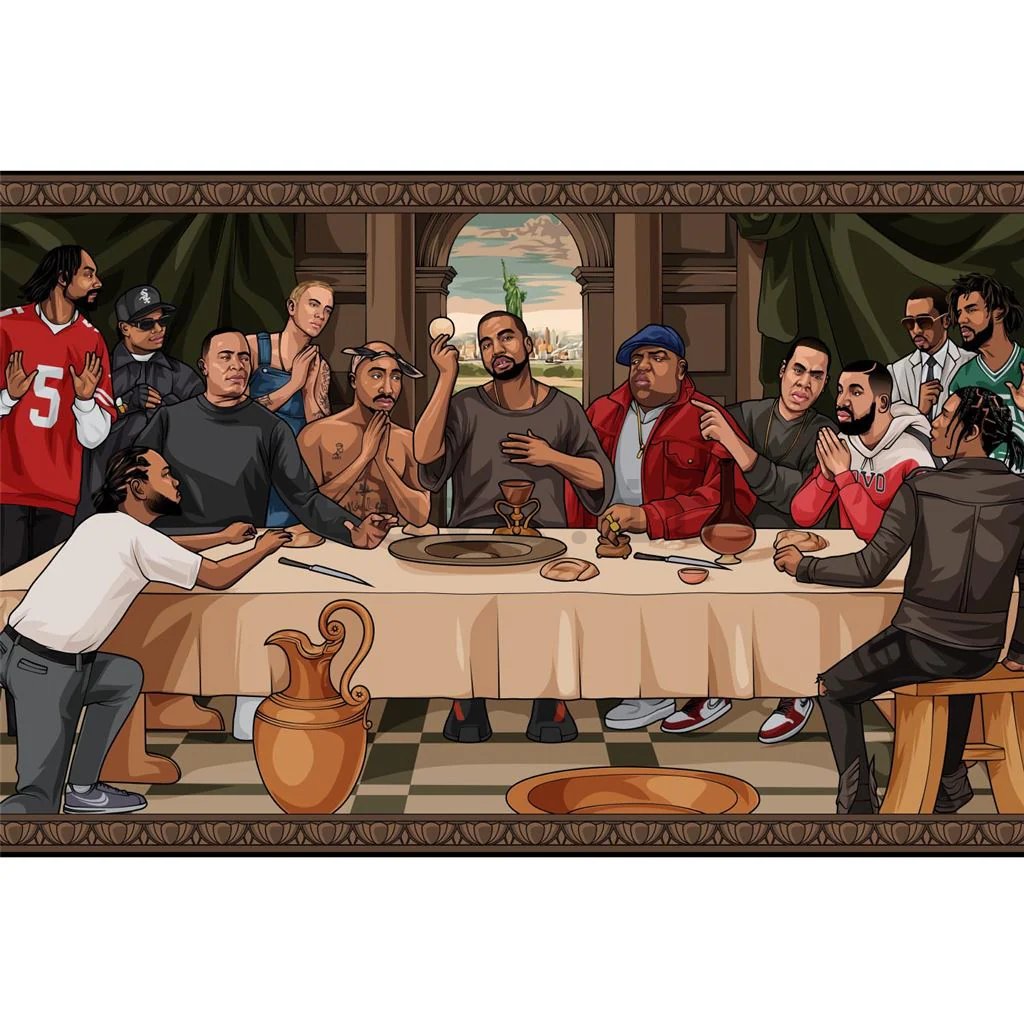 Poster - The Last Supper Of Hip Hop