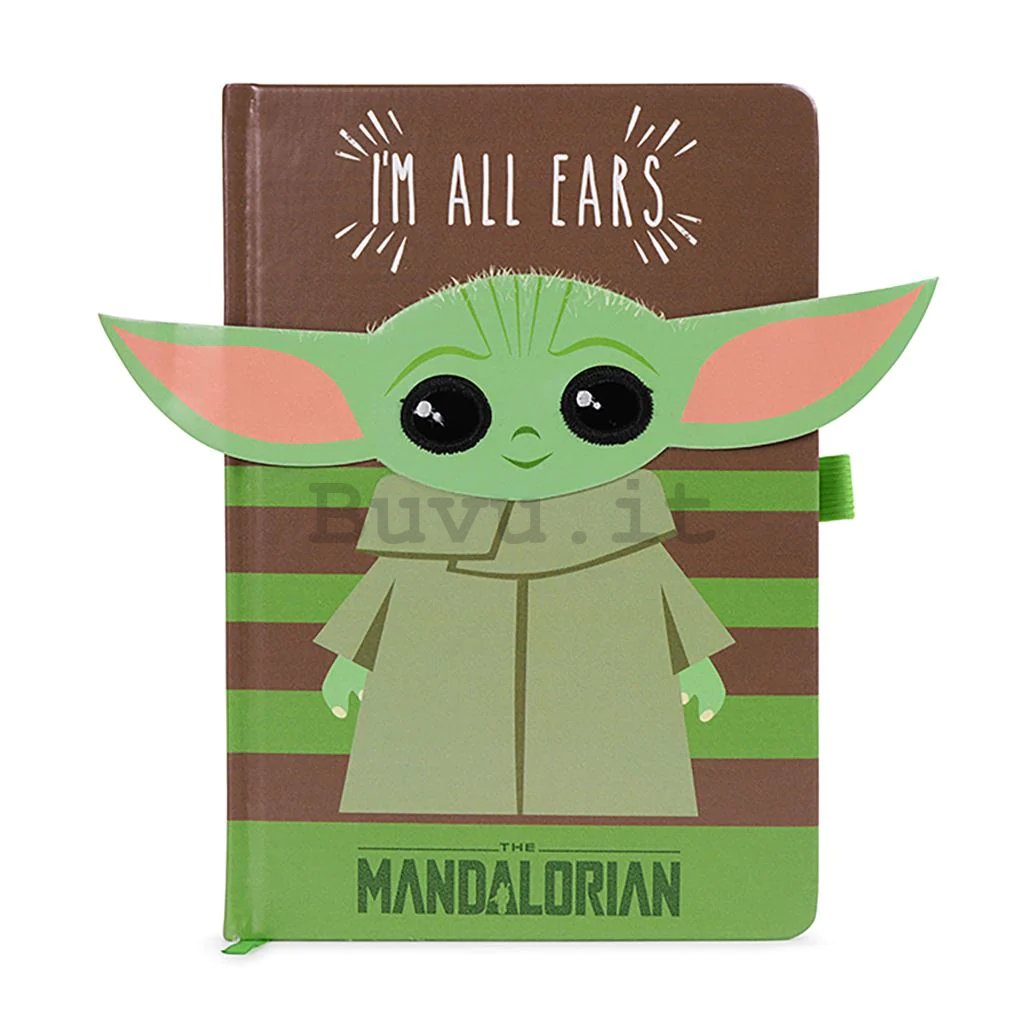 Bloc-notes - Star Wars: The Mandalorian (I'm All Ears Green)