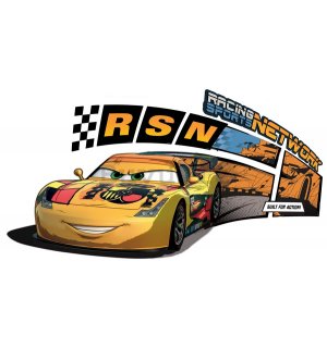 Adesivo - Cars (Racing Sports Network)