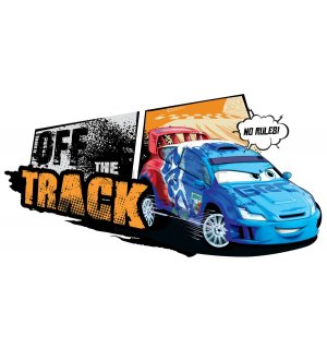 Adesivo - Cars (Off the Track)